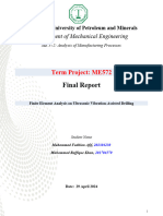 ME572-Progress Report - Afif