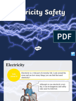 T P 732 ks2 Electricity Safety Powerpoint - Ver - 8