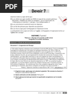 Devoir 7: HISTOIRE (7 Points)