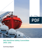 MSC 108 Summary Report