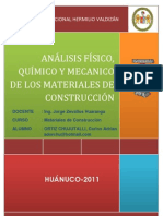 Analisis Materiales de Construccion