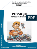 Physique 3eme 2