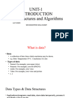 UNIT 1 - Data Structure & Algorithm