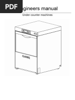 Engineers Manual For Undercounter Warewashers