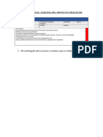 ESQUEMA DEL PROYECTO CHALLENGE - Examen Parcial I Tutoría I