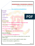 5.1 Gravity, Normal Forces and Applied Forces