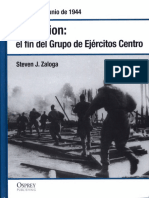 Bagration. El Fin Del Grupo de Ejércitos Centro