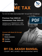 Volume 1 of Direct Tax by CA. Akash Sir