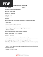 SS 2 A, B and C WEEK One Chemistry Lesson Note