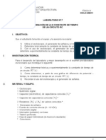 Lab. 7. Determinación de Las Constante de Tiempo de Circuitos RC