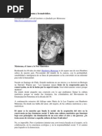 Humberto Maturana y Lo Matrístico