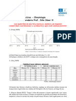 Exercícios - Climatologia - 2024