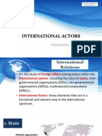 5-International Actors