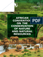 African Convention On The Conservation of Nature and Natural Resources