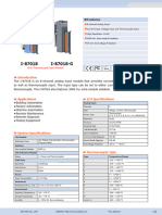 Analog Input: Features