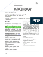 15 B Effectiveness of The 10 cm2 Rivastigmine Patch in Taiwanese Patients With Mild-to-Moderate Alzheimer's Dementia A 48-Week Real-World Observational Study