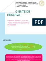 Coeficiente de Reserva