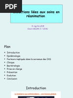 Problématique Des Infections Nosocomiales en Réanimation Au Sénégal