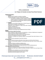 Ifcd Appel A Candidature Auxiliaire Administratif Ve