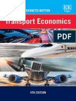 Transport Economics - Kenneth Button - 4, 2022 - Edward Elgar Publishing - 9781786435682 - Anna's Archive