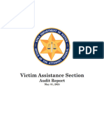 Victim Assistance Section Audit Report