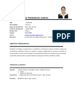 CV Actualizado de Tania Prudencio Garcia - Tec Enfermera