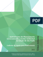 Manuais - Legislação - CAU - 2017 - Instrumentos de Planejamento, Licensiamento e Gestão Ambiental No Estado de São Paulo