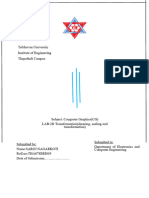 2D Trasformation PDF