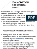 Accommodation Reservation 1