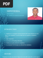 Diphtheria Lecture Presentation.