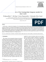 A Comparative Study of The Forming-Limit Diagram Next Term Models For Sheet Steels