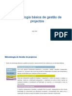 Metodologia de Gestão de Projectos