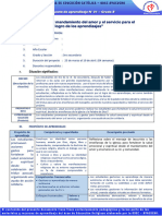 Proyecto de Aprendizaje #01 - Grado 3°