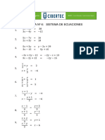 Practica 6 - Sistema de Ecuaciones Lineales