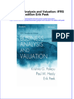 (Download PDF) Business Analysis and Valuation Ifrs Edition Erik Peek Full Chapter PDF