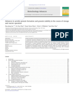 Advances in Aerobic Granule Formation and Granule Stability in The Course of Storageand Reactor Operation