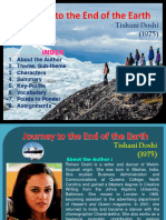 Journey To The End of The Earth