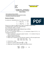 Examen1 Cinétique Et Catalyse