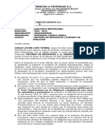 Reposición Rechazo Incidente Nulidad