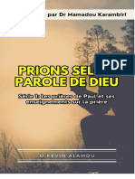 Prions Selon La Parole de Dieu (Série 1) - Kévin Alamou-1