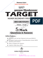 Namma Kalvi 11th Bio-Botany em 5 Mark Guide