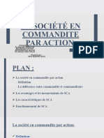 La Société en Commandite Par Action