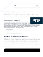 Proteins and Nucleic Acids