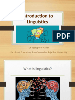 Introduction To Linguistics (English Version Textbook)