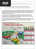 Atividade - Tráfico de Animais.