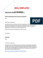 Email Templates