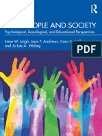 Deaf People and Society Psychological, Sociological, and Educational Perspectives