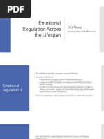 Lecture 1 Emotional Regulation