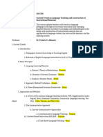 Assigned Topics For Discussion