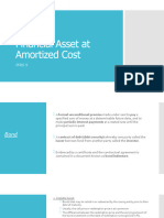 Financial Asset at Amortized Cost